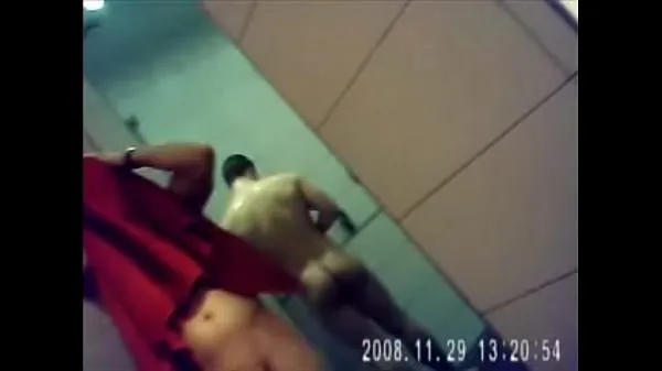 XXX Hot and dick straight in the gym's bathroom new Videos