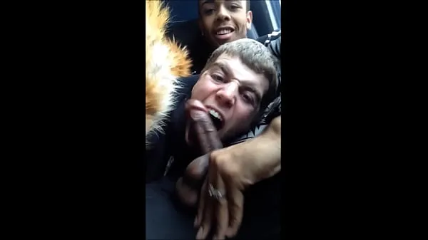 XXX Sucking his friend's cock on the bus nya videor