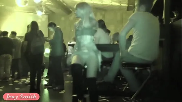 XXX Upskirt flashing in a club by Jeny Smith. Hidden camera new Videos