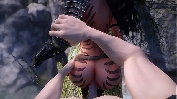 XXX Skyrim Horny Adventurer convainc un bandit de laisser sa croix nouvelles vidéos