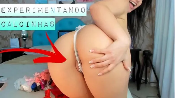 XXX latina sexy experimentando uma calcinha novos vídeos