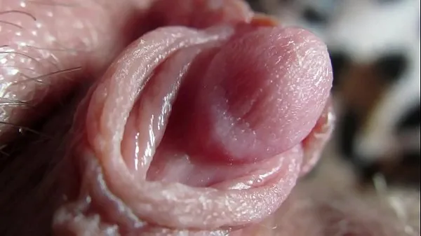 XXX Extreme close up on my huge clit head pulsating new Videos