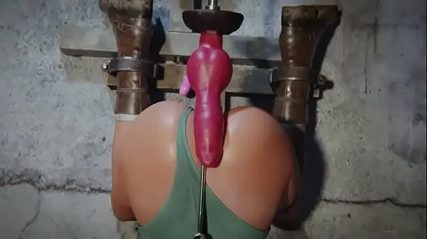 XXX Lara Croft Fucked By Sex Machine [wildeerstudio new Videos