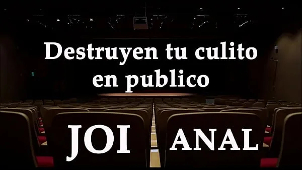 XXX Ils détruisent ton cul en public. JOI Anal en espagnol nouvelles vidéos