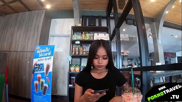 XXX Drinking caffe with young Thai Girl Video baru