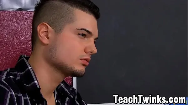 XXX Horny twink and substitute teacher hot hardcore pounding Video baharu