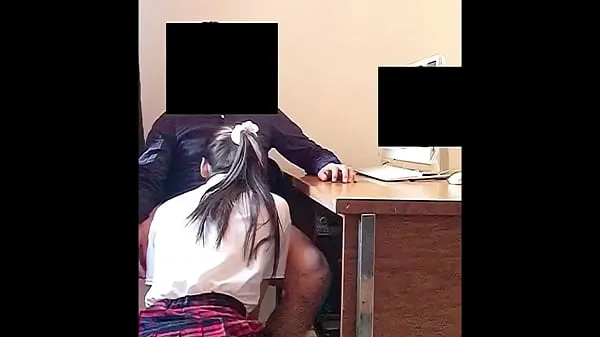 XXX Teen SUCKS his Teacher’s Dick in the Office for a Better Grades! Real Amateur Sex new Videos