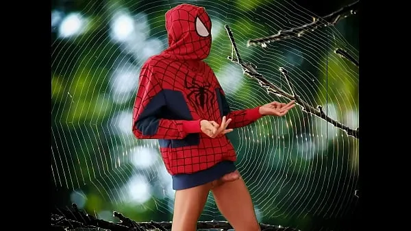 XXX Spiderman web cumming Video baharu