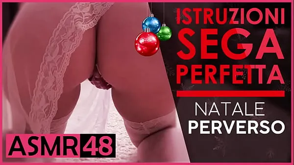 XXX ITALIAN JOI - Perfect Jerk Off Instruction PERVERSE CHRISTMAS - Italian Dialogues ASMR Video baru