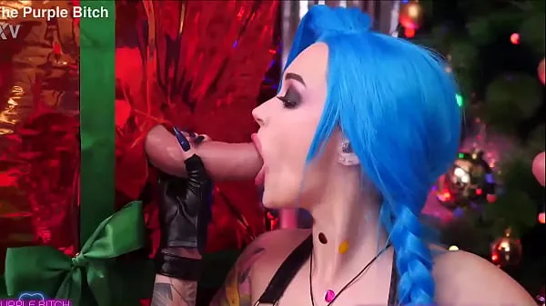 XXX X-mas Glory Hole pour le cosplay de Jinx nouvelles vidéos