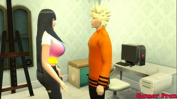 XXX Naruto Hentai Episode 13 Perverted Family Naruto finds his wife Hinata watching porn videos and masturbating, he helps her having a lot of Anal sex and milk deposit วิดีโอใหม่