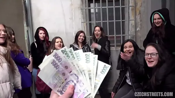 XXX CzechStreets - Teen Girls Love Sex And Money Video mới