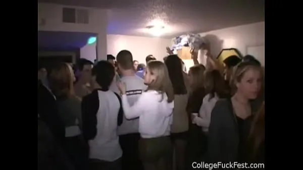 XXX University Sorority Girl giving a blowjob in public at a party new Videos
