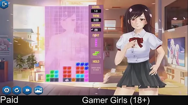 XXX Gamer Girls (18 ) part1 (Steam game) tetris new Videos