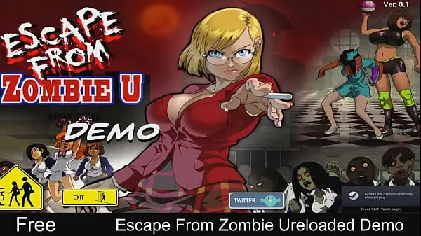 XXX Escape From Zombie U (gioco demo di Steam) Avventura Casual Punta e cliccanuovi video