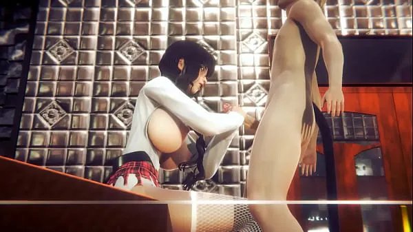XXX Хентай без цензуры 3D - Карен мастурбирует и делает минет без цензуры - японский азиатский манга аниме фильм игра порно новых видео