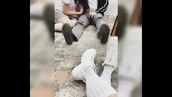 XXX Student Girl Films When Her Friend Sucks Dick to Student Guy at College, They Fuck too! VOL 2 new Videos