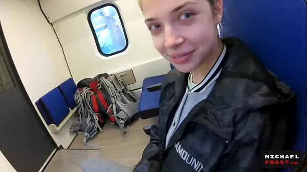 XXX Blowjob on the Train from a Shy chan new Videos