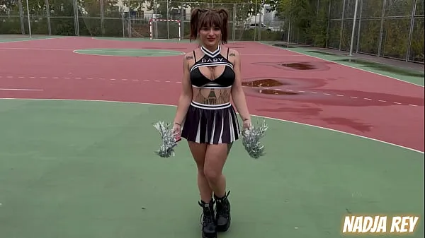 XXX CHEERLEADERS Fucks on THE STREET and swallows the CUM new Videos