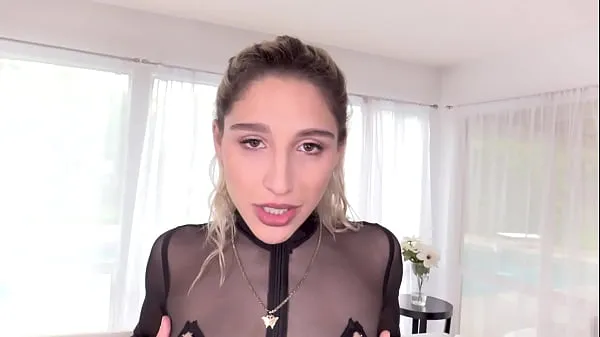 XXX ABELLA DANGER Huge Cock POV Blowjob All The Way Down Deepthroat Facefuck and Cum Swallow uutta videota