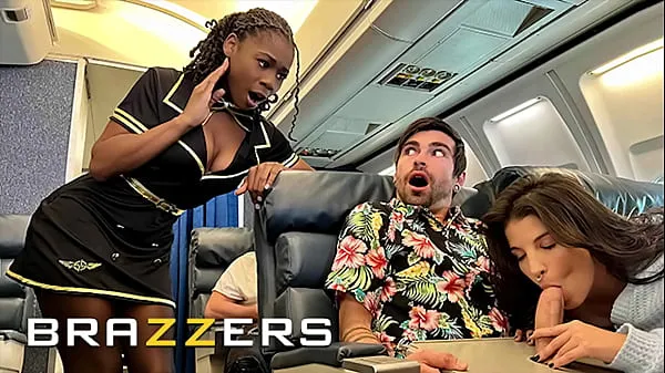 XXX Lucky Gets Fucked With Flight Attendant Hazel Grace In Private When LaSirena69 Comes & Joins For A Hot 3some - BRAZZERS new Videos
