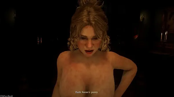 XXX RDR2 порно - Karen скачет на члене Артура νέα βίντεο