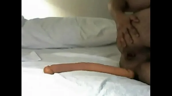 XXX Big monster long huge dildo inside my ass nových videí